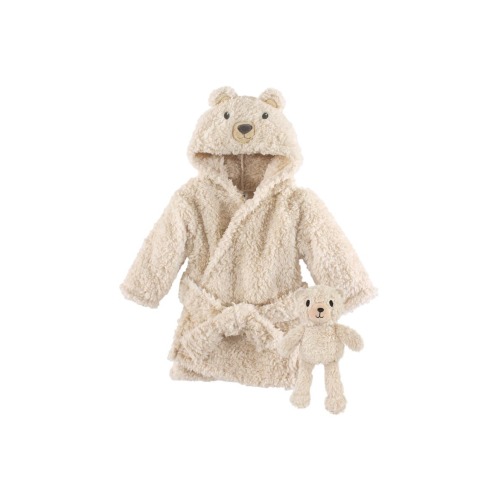 Cozy Robe & Playtime Buddy Set