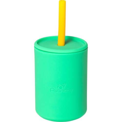 La Petite Silicone Mini Cup, Green - Avanchy | Maisonette