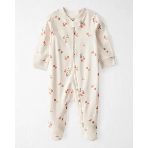 Baby Organic Cotton Fruit-Print Sleep & Play Pajamas - Little Planet | Carter's