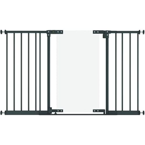Perma Child Safety Perma Clear Ultimate Safe Step, Warm Black, Fits Openings 48.4" - 52" Wide