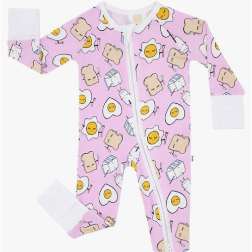 Little Sleepies Pajamas for Baby Boys & Girls, Viscose from Bamboo Baby Pajamas, Snug Baby Sleeper, Toddler PJs, 2-Way Zipper