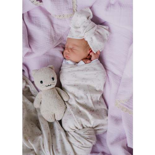 Swaddle Set | Paisley Lilac