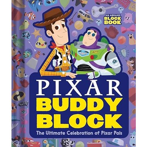Pixar Buddy Block (An Abrams Block Book): The Ultimate Celebration of Pixar Pals Board book – November 8, 2022