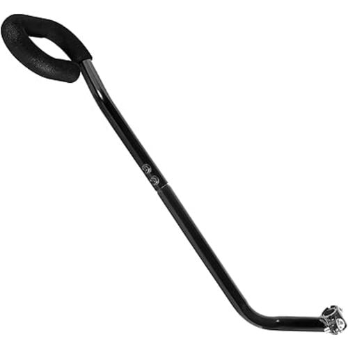 Children Cycling Bike Safety Trainer Handle Balance Push Bar(black-b)