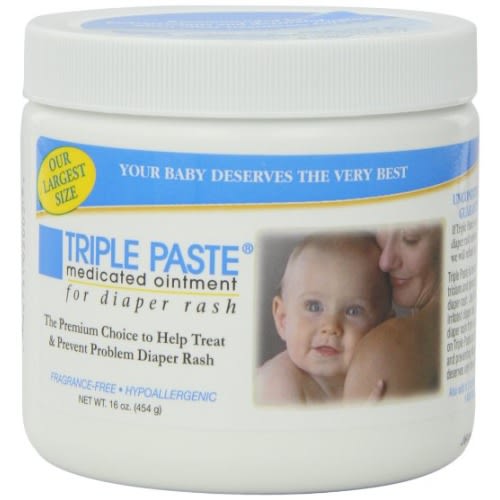 Triple Paste Medicated Ointment for Diaper Rash, 16-Ounce - 16 Ounce (Pack of 1)