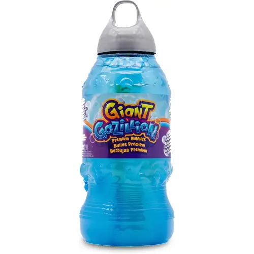 Gazillion 2 Liter Giant Bubble Solution - Create Bigger, Non-Toxic, Eco-Friendly Bubbles with The Special Wand - Ages 3+