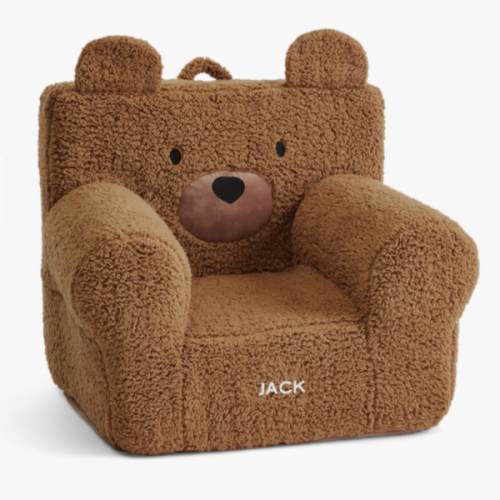 Kids Anywhere Chair®, Caramel Sherpa Bear