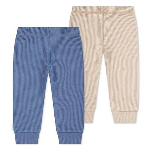 Newborn Baby Boys Huggies Babywear® 100% Organic 2-Pack Ribbed Pants