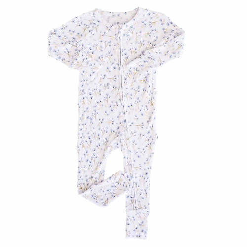 Blake's Blooms Bamboo Waffle Convertible Zip Romper