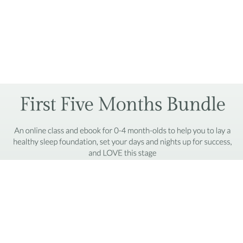 TakingCaraBabies Sleeping Class - First Five Months Bundle