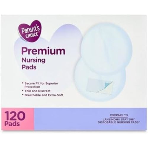 Premium Nursing Pads 120-Ct ~ (1 Pack) ~ (White)