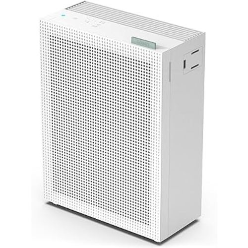 COWAY Air Purifiers for Home Bedroom up to 1,035ft² with Washable Filter, True HEPA Filter for Smoke, Pollen, Dander, Smell Air Purifier with Air Quality Monitor, Auto Mode, 3yr Warranty, 150, White