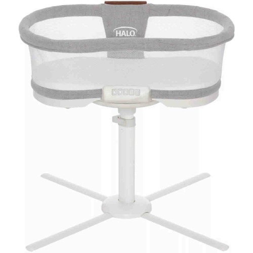 Halo Bassinest Swivel Sleeper Luxe Next Gen - Dove Gray Tweed