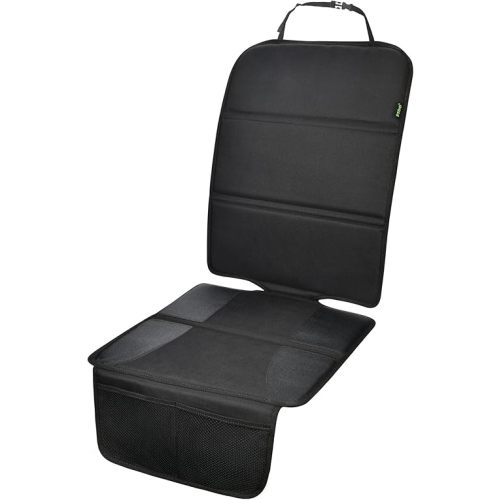PIDO Car Seat Protector for Child Car Seat, Auto Seat Protector for Child Baby Car Seat with Thick Padding, Protection for Leather Seats and Fabric Upholstery, Black