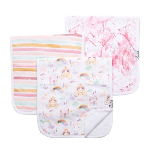 Copper Pearl Burp Cloths - 3pc