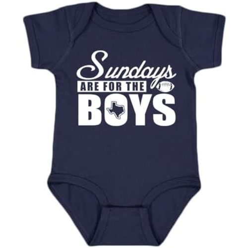 Sundays are for The Boys Dallas Kid's Bodysuit for Football Fans