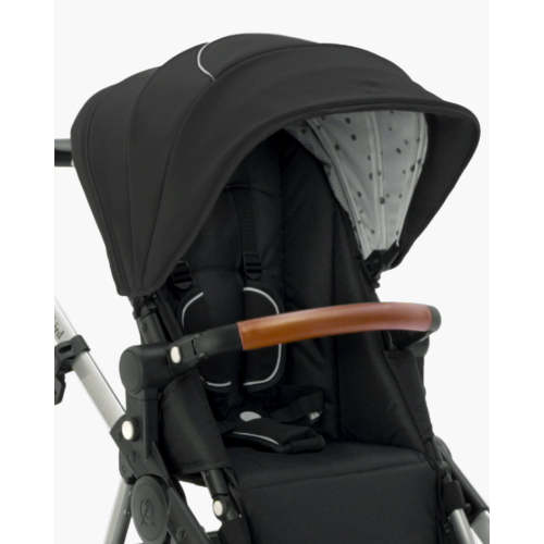 Extra Stroller Canopy 2.0 | Black, Watercolor Drops
