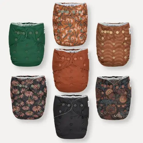 Modern Blooms Pocket Diapers