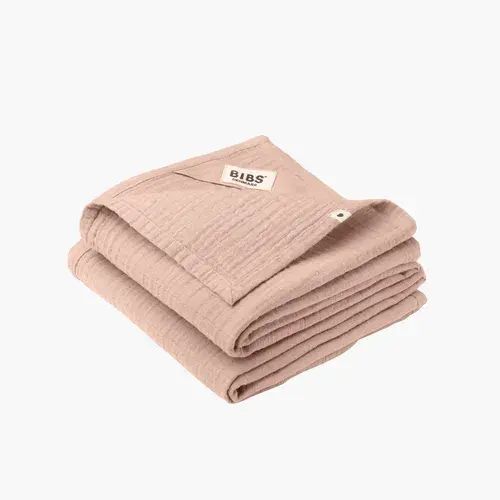 Bibs Muslin Cloth Set - Blush | Baby Bunting AU