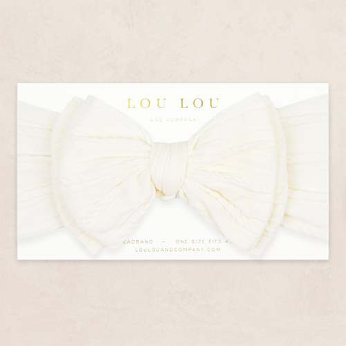 Cable Knit Headband - Ivory