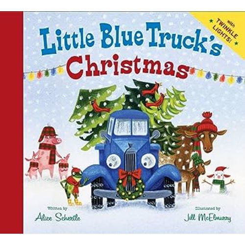 Little Blue Truck's Christmas: A Christmas Holiday Book for Kids