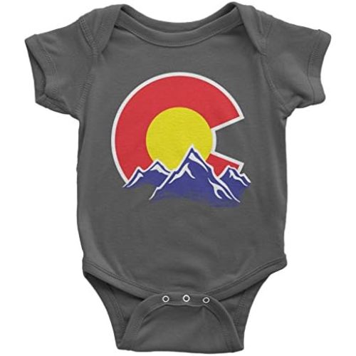 Threadrock Baby Colorado Mountain Infant Bodysuit