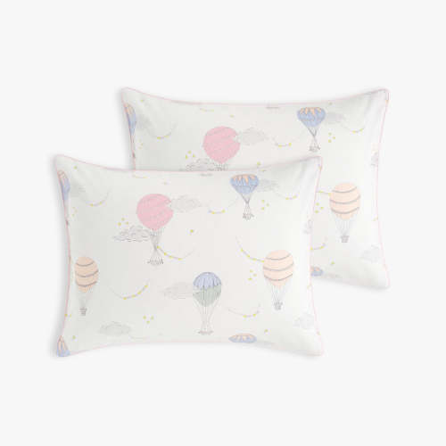 Touch The Sky Standard Pillowcase Set - Pink | Gooselings