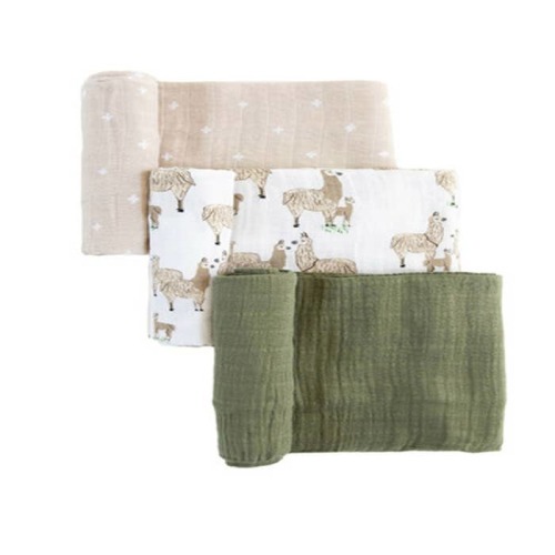 Cotton Muslin Swaddle (3 Pk)