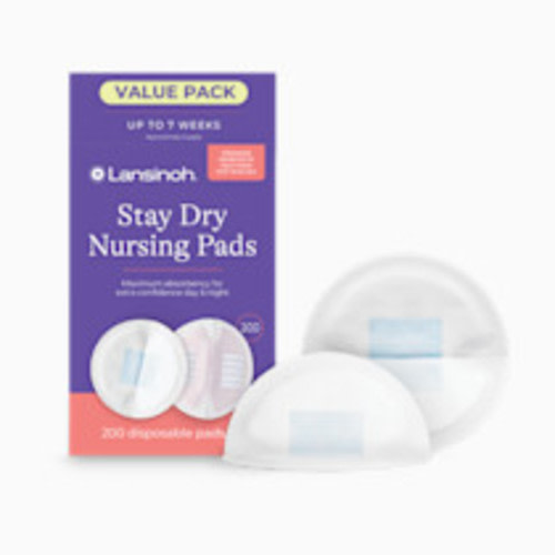 Lansinoh Stay Dry Disposable Nursing Pads - 200