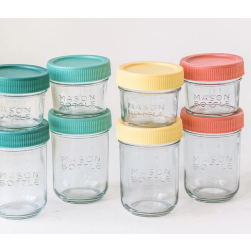Breastmilk Storage Jar Set – Mason Bottle
