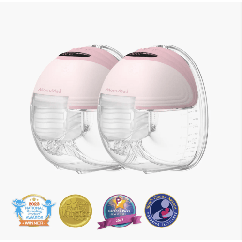 S21 Double Wearable Breast Pump-Tranquil Grey - MOMMED.COM