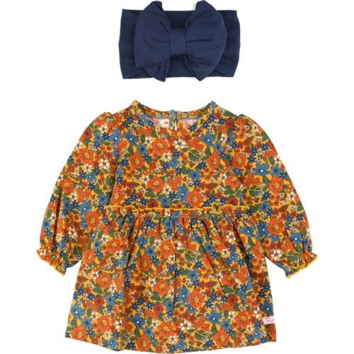 Baby Golden Harvest Skirted Bodysuit & Headband Set, 6-12M, Golden Harvest