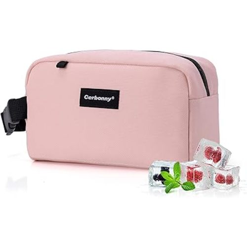 Small Cooler Bag Freezable Lunch Bag for Work School Travel,Small Lunch Bag,Small Insulated Bag For Kids/Adults,Freezer Lunch Bags,Freezable Snack Bag,Mini Lunch Bag Fit For Yogurt,Suit for 3+.
