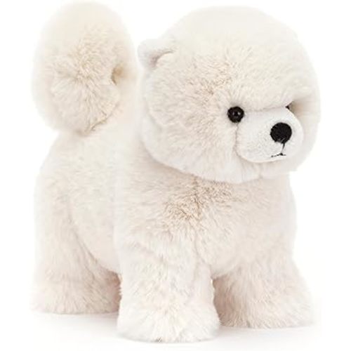 Amazon.com: Jellycat Daphne Pomeranian Dog Stuffed Animal Plush : Toys & Games