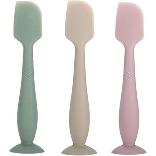 Baby Diaper Cream Spatula - Baby Diaper Rash Cream Applicator for Butt Paste Diaper Cream - Newborn Baby Essentials (gray, green, pink)