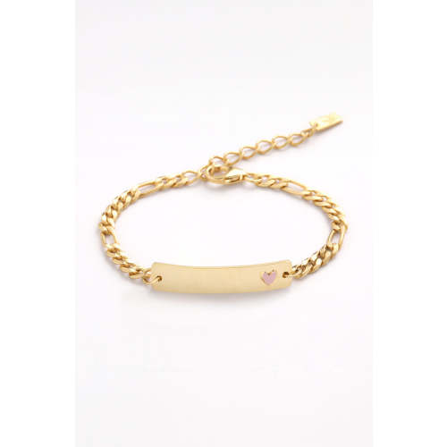 Pink Darling Bracelet - Gold