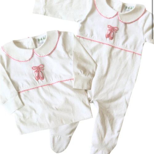 Ballerina Pointe Footie Pajamas