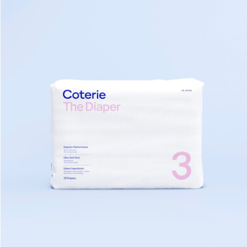 Coterie | The Diaper - Size 3 (168 total diapers)