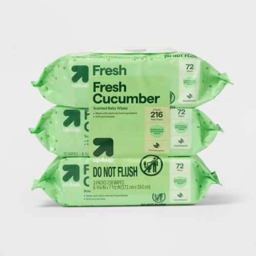 Fresh Cucumber Baby Wipes- up&up™ (Select Count)