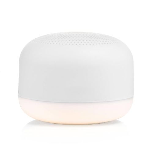 Yogasleep Travel Mini Portable White Noise Sound Machine | 6 Soothing Sounds | Soft Dimable Night Light | Compact Sleep Therapy for Adults & Baby | USB Rechargeable | Lanyard for Easy Hanging