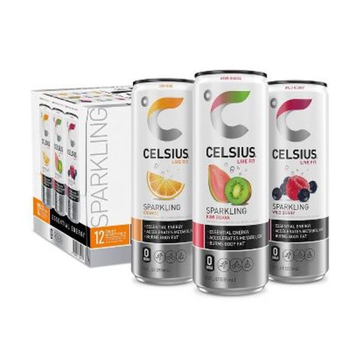 Celsius Variety Pack Energy Drink - 12pk/12 Fl Oz Cans