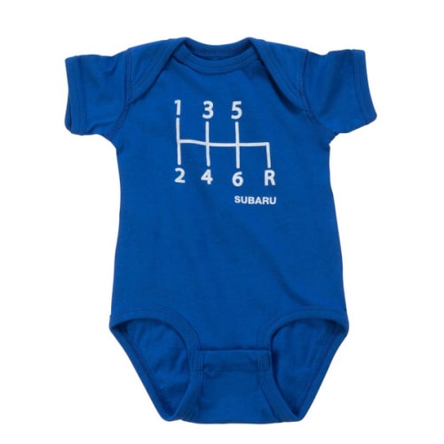Subaru Speed Shift Onesie, 6-12 Months