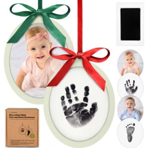 Bitsy Inkless Baby Print and Photo Ornaments