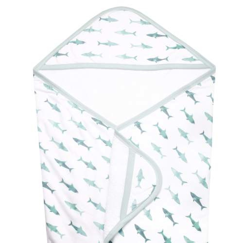 Premium Knit Hooded Towel - Pacific