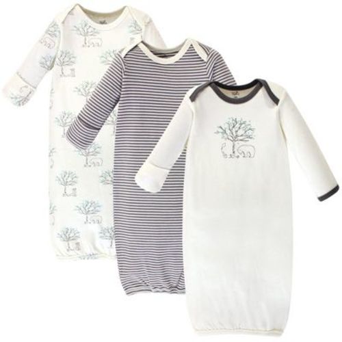 Touched By Nature Organic Cotton Gowns, Birch Tree, Preemie/newborn