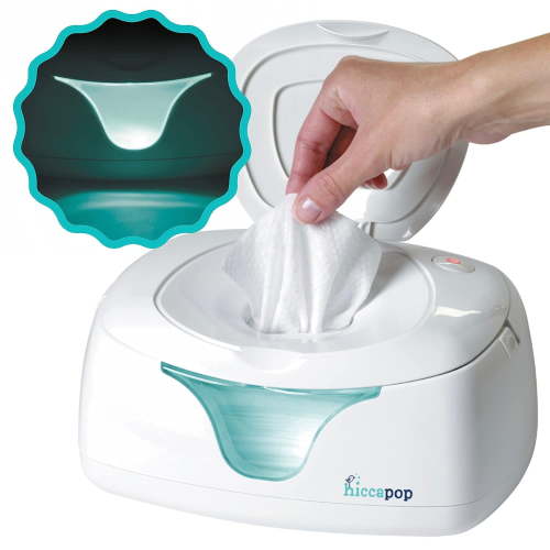 Baby Wipe Warmer and Baby Wet Wipes Dispenser | Baby Wipes Warmer for Babies | Diaper Wipe Warmer with Changing Light