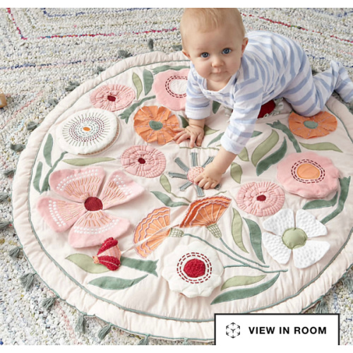 Floral Garden Baby Activity Play Mat