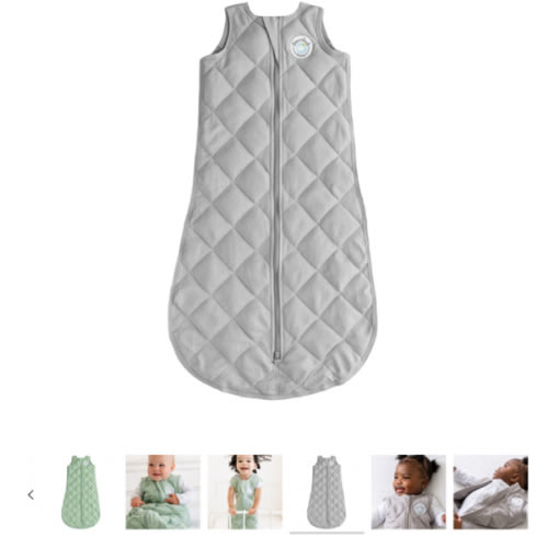 Dream Weighted Sleep Sack Moon Grey 0-6 Month