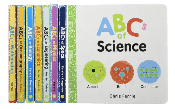 Baby University Complete "ABCs" Board Book Set