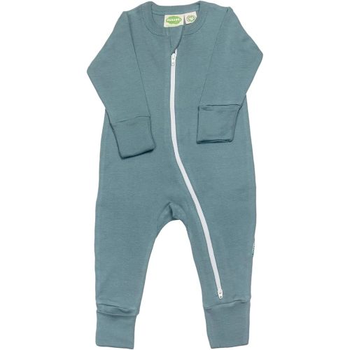 PARADE Organic Essentials '2-Way' Zip Romper - Long Sleeve